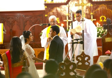 cochin christian wedding couples